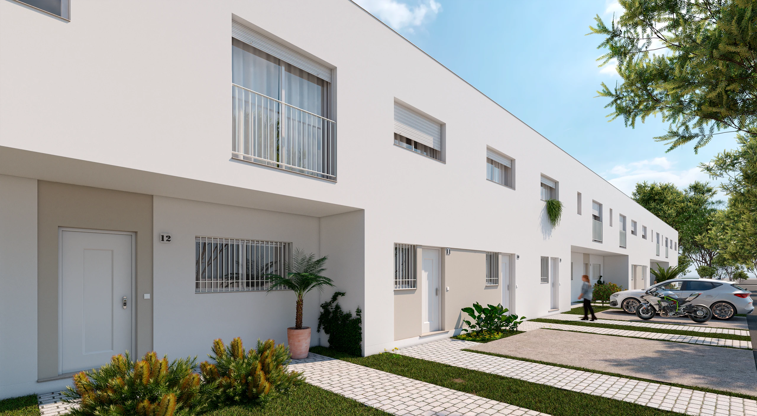 Residencial El Espartal, promoción Living VPO en Espartinas