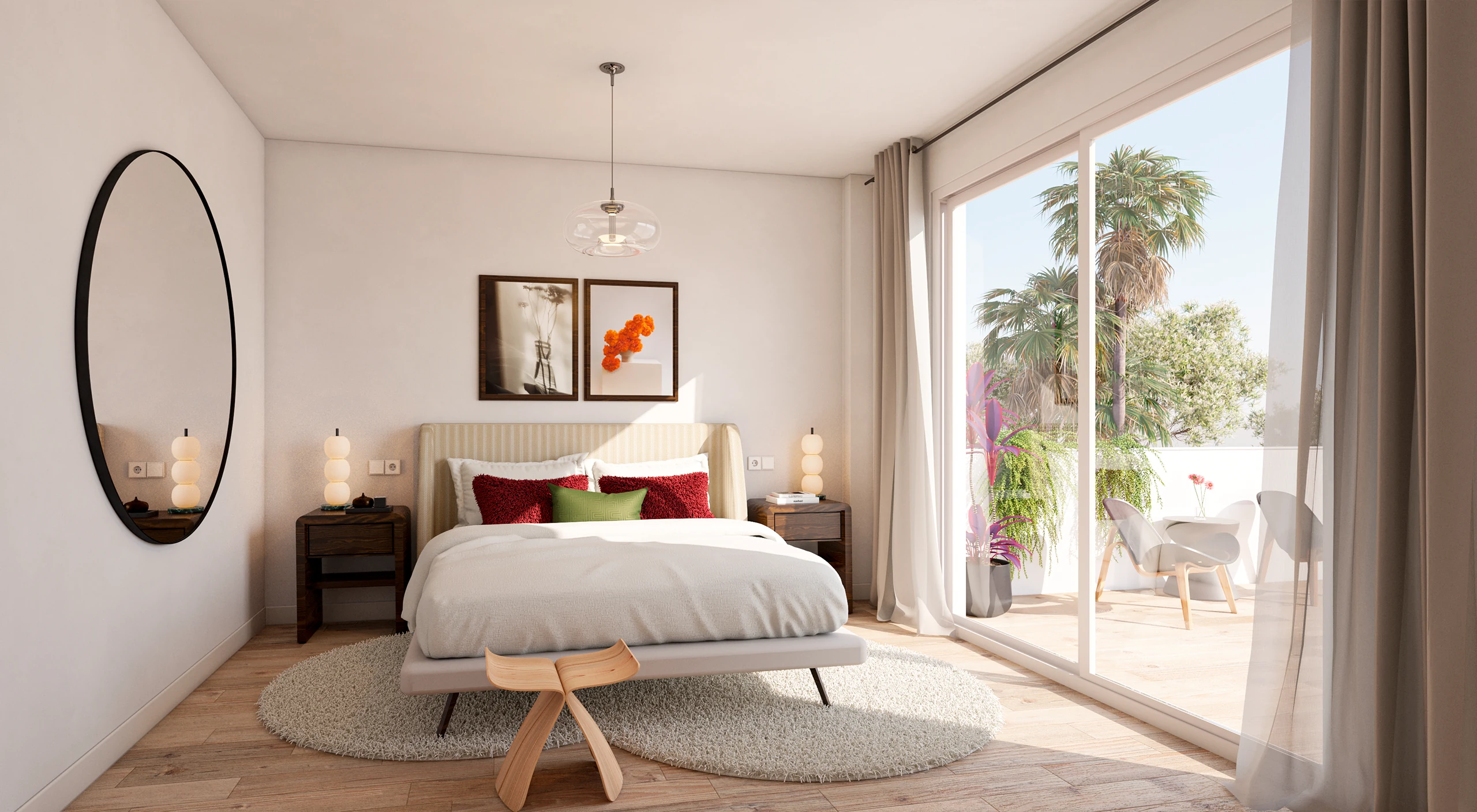 Propuesta visual de dormitorio