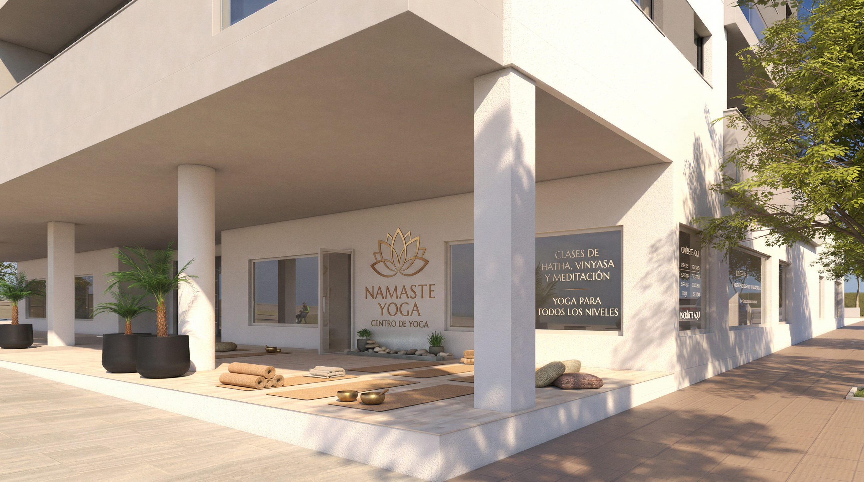 Propuesta de implantación: estudio de yoga en el local comercial